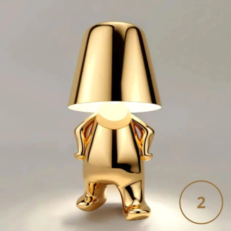 Gouden nachtlampje