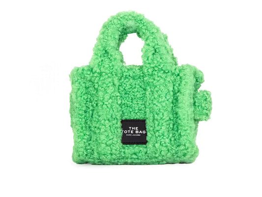 Marc Jacobs De Teddy Micro Fluffy Tote