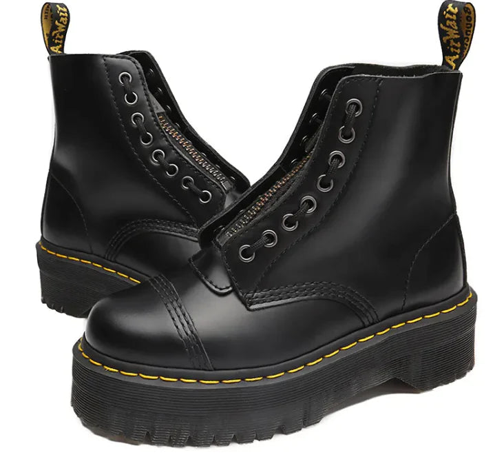 Women's Black Martin Boots