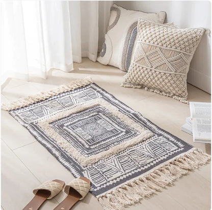 Minimalistisch vloerkleed