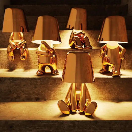 Gouden nachtlampje