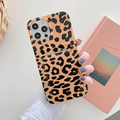 Leopard wallet Case