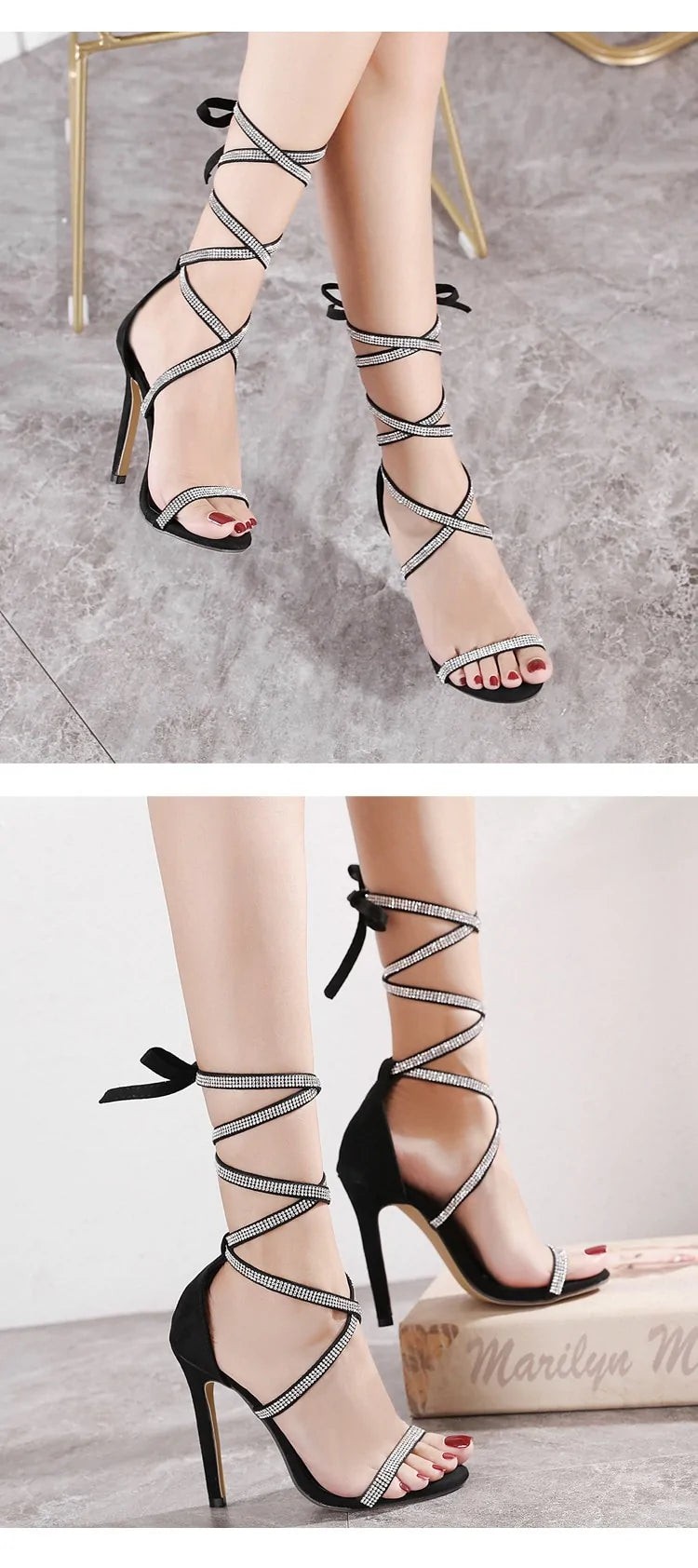 Glitter Sandals