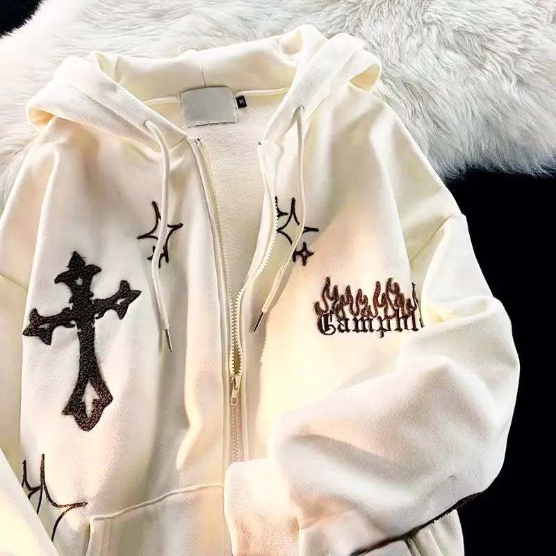 Gotische retrohoodie