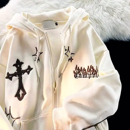 Gotische retrohoodie
