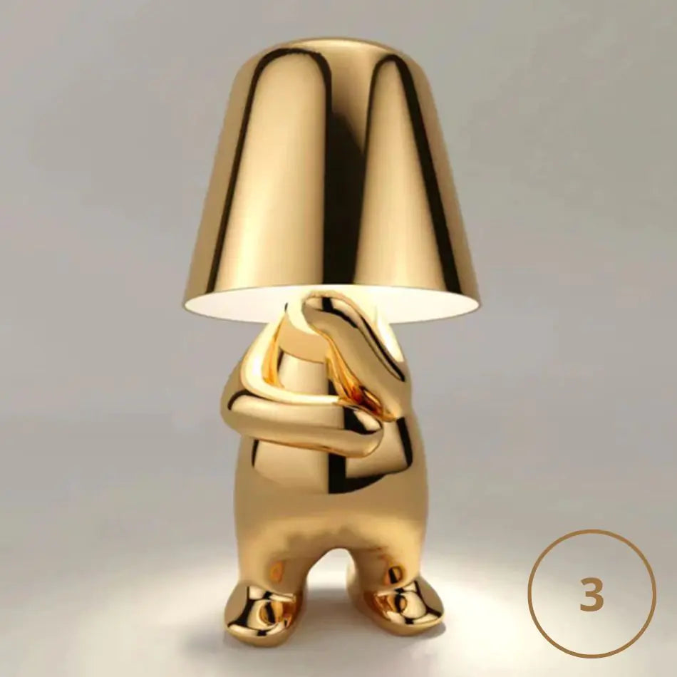 Gouden nachtlampje