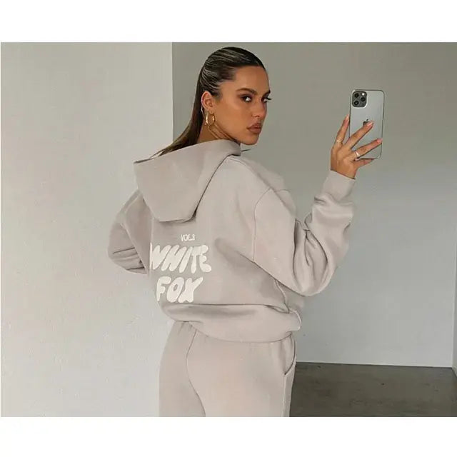 Dames Hoodies Set