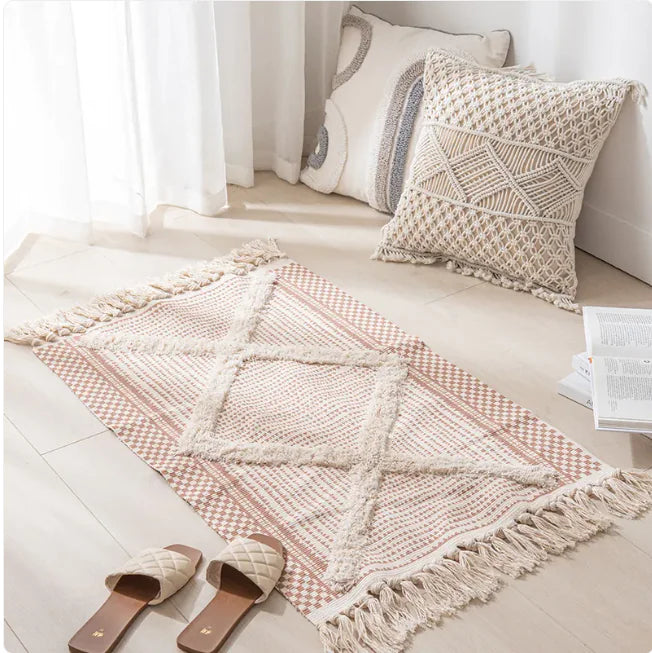 Minimalistisch vloerkleed