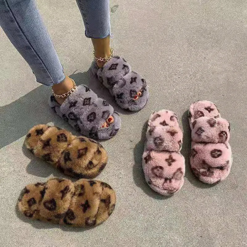 LV Winter Slippers