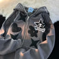 Retro Borduurwerk Hoodies
