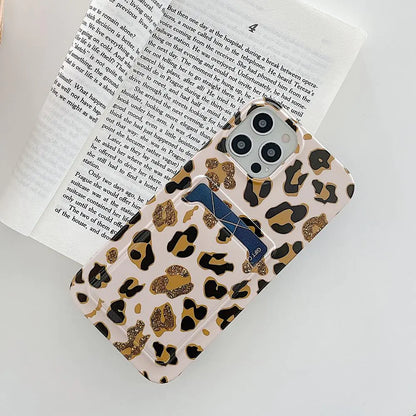 Leopard wallet Case