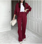 Sweater and Casual Trousers Set