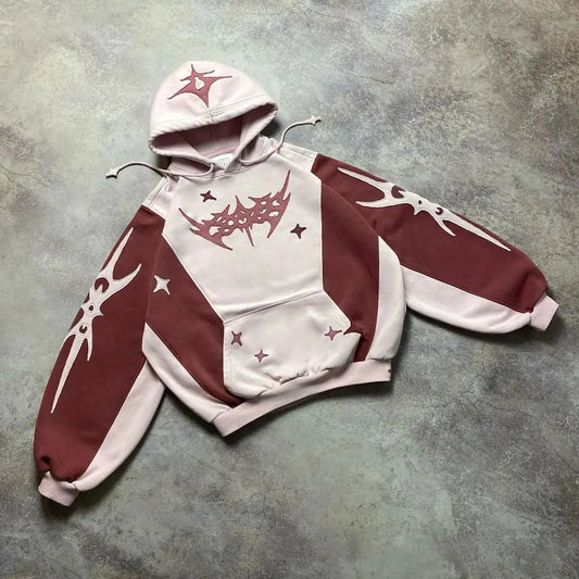 Y2K Grunge Pullover-hoodies