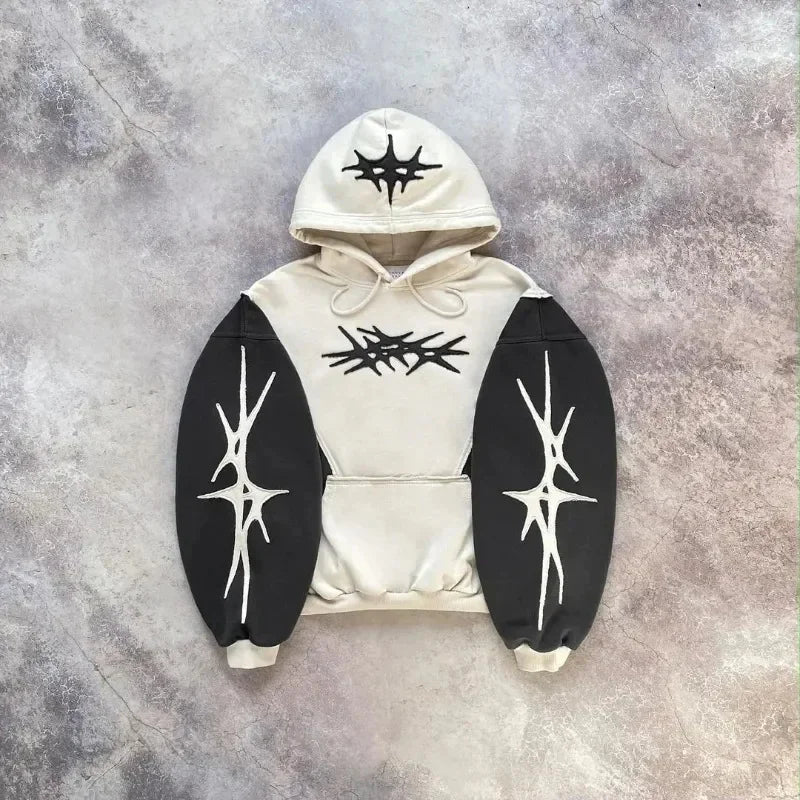 Y2K Grunge Pullover-hoodies