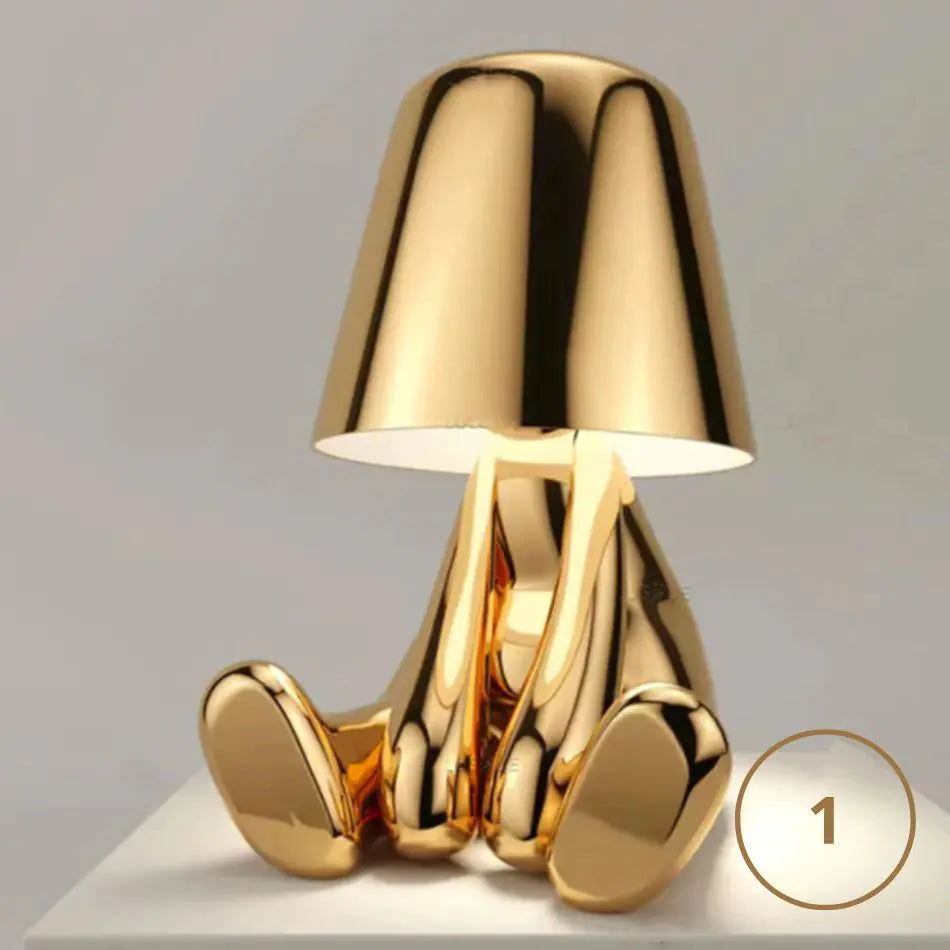 Gouden nachtlampje